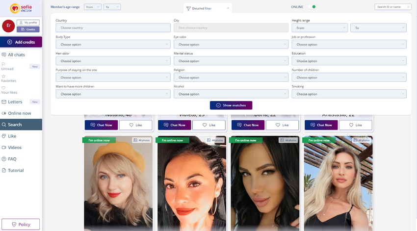 SofiaDate Internet Dating Site Review 2026