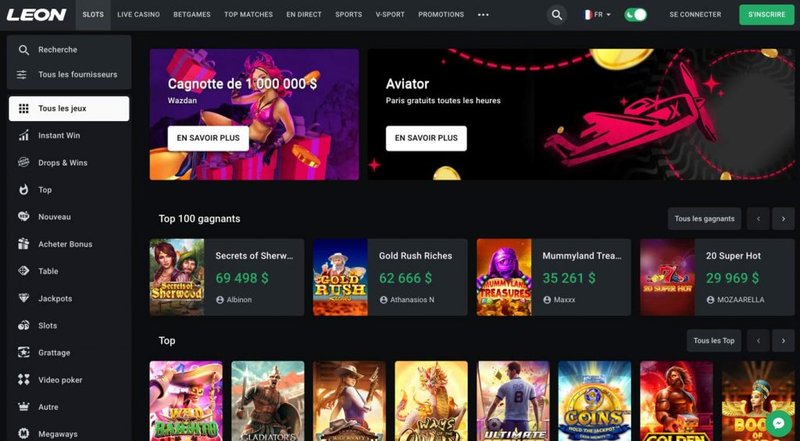 En savoir plus sur leon casino review